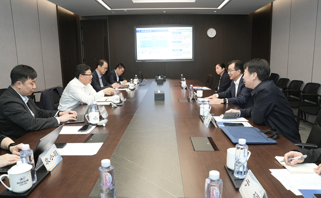 中國信息協(xié)會(huì)會(huì)長(zhǎng)王金平一行到訪中國有研